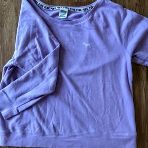 PINK hoodless sweatshirt